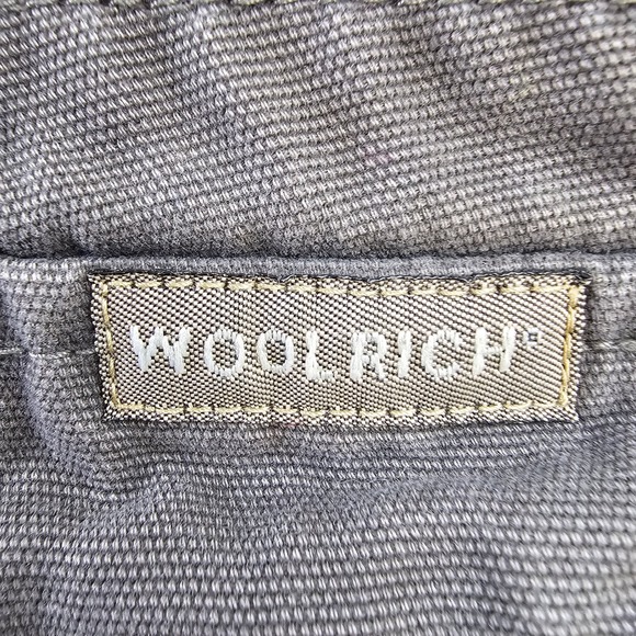 Woolrich Cargo Pants Men Size 38x30 Slate Gray Cotton Utility Work Outdoor - Picture 10 of 12